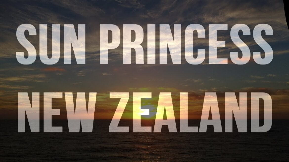 SUN PRINCESS NEW ZEALAND 1/4 SUN PRINCESS NEW ZEALAND 1/4