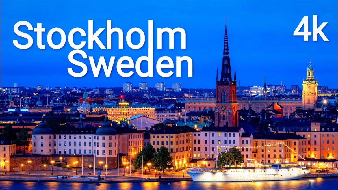 Stockholm The Capital Of Sweden 4K Ultra HD By Drone Stockholm The Capital Of Sweden 4K Ultra HD By Drone