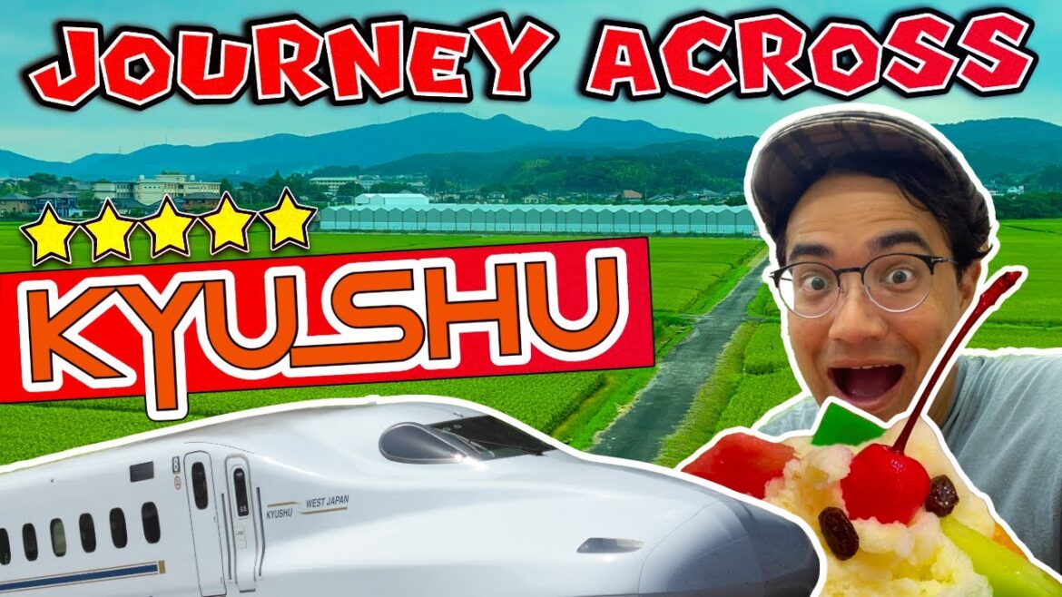 Journey Across Kyushu -  N700 Shinkansen to Fukuoka! [CC Subtitles]