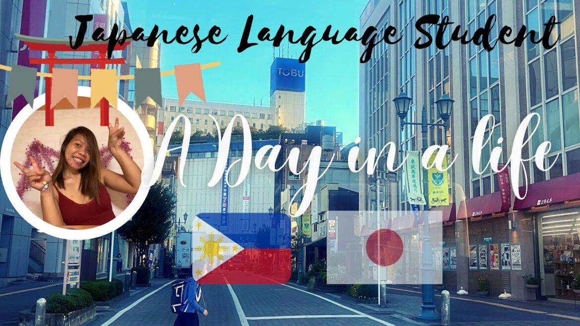 A day in a life of a Japanese Language Student in Japan🇯🇵🇵🇭