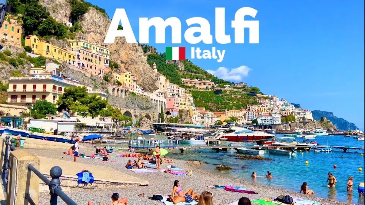 Amalfi, Italy 🇮🇹 - September 2022 - 4K 60fps HDR Walking Tour