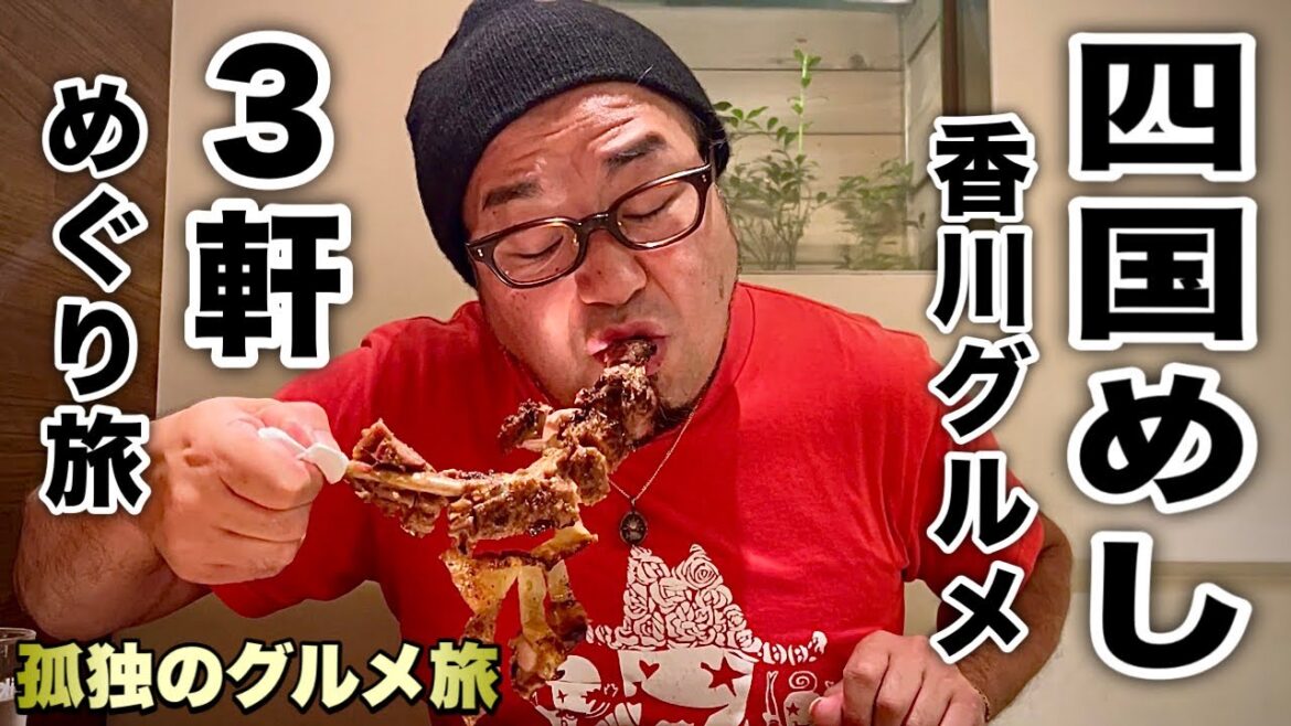 51歳おっさん休日ルーティン【香川グルメ3軒旅】家系ラーメン総本山吉村家直系からの讃岐うどんに悶絶！『飯テロ』高松家/まつばらうどん/一鶴/四国香川県高松市/ramen udon