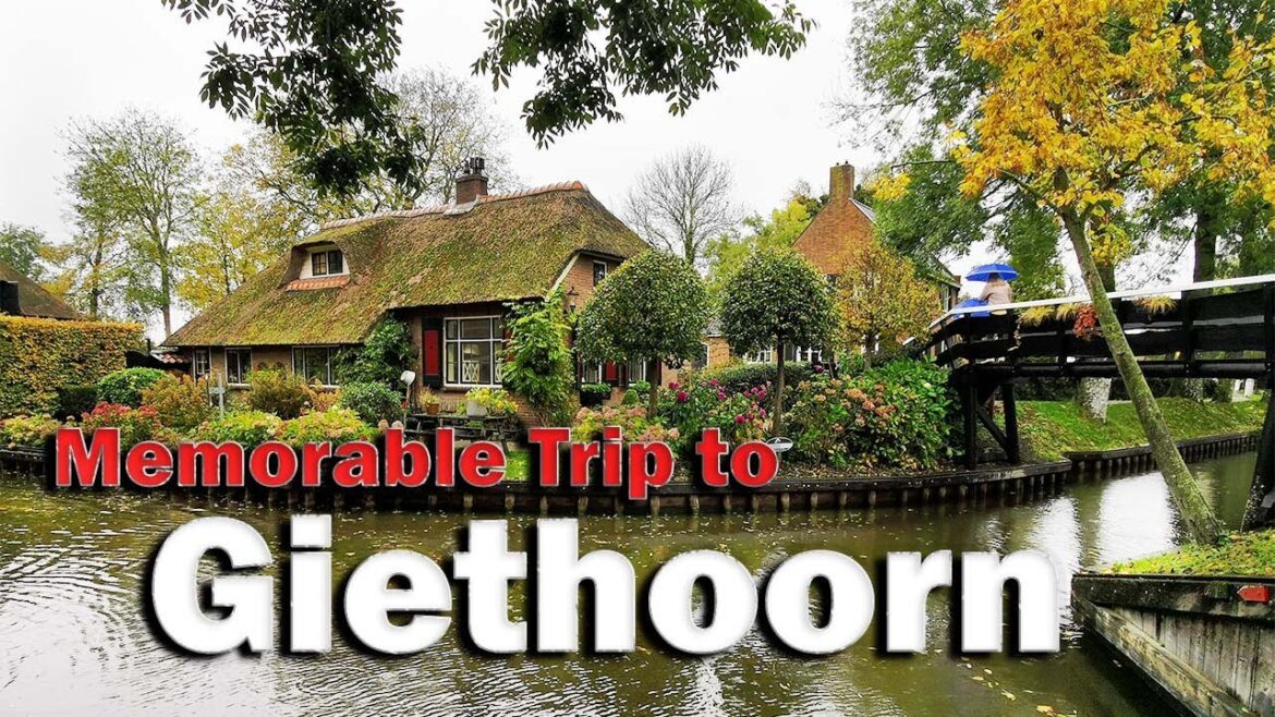 Giethoorn 4K Scenic Walk Tour The Netherlands 🇳🇱 ( Dutch Venice )