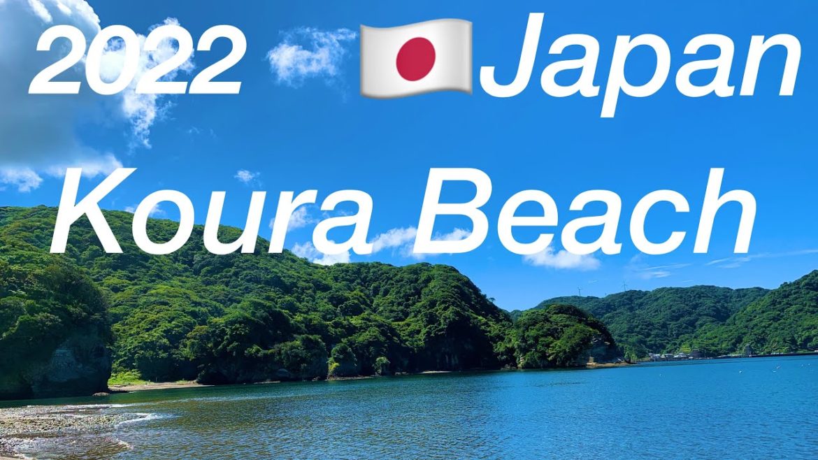 JAPAN🇯🇵Summer!Spectacular scenic beach!/Koura Beach /MinamiIzu-cho, Shizuoka