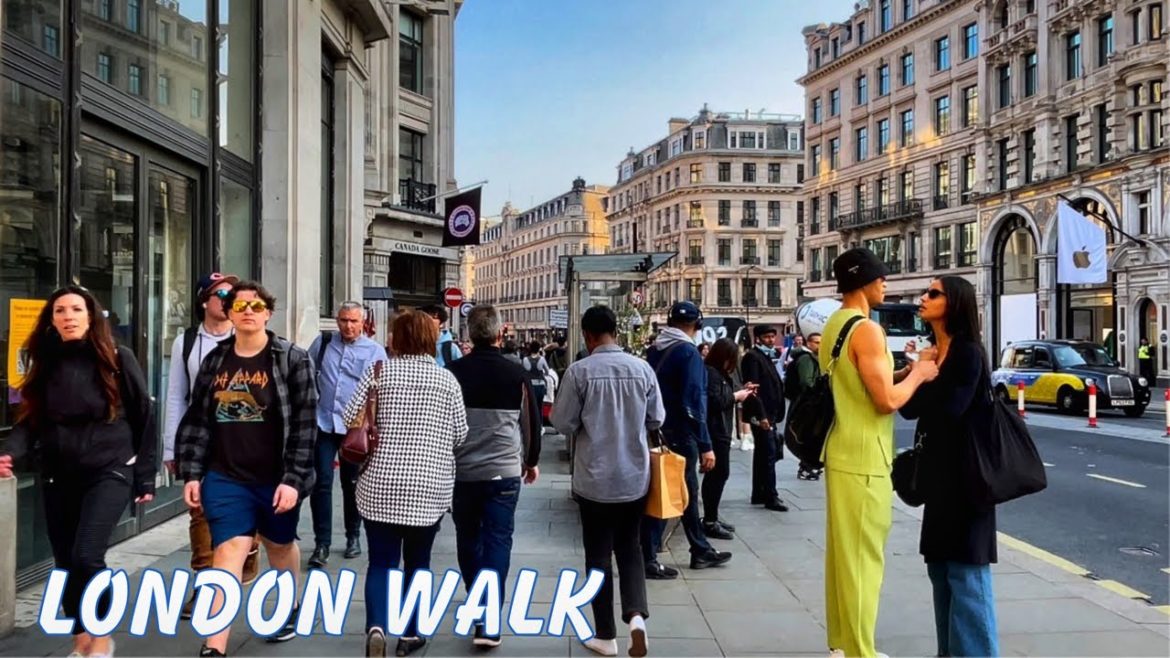 London Walking Tour 2022 | London Walk [4k]