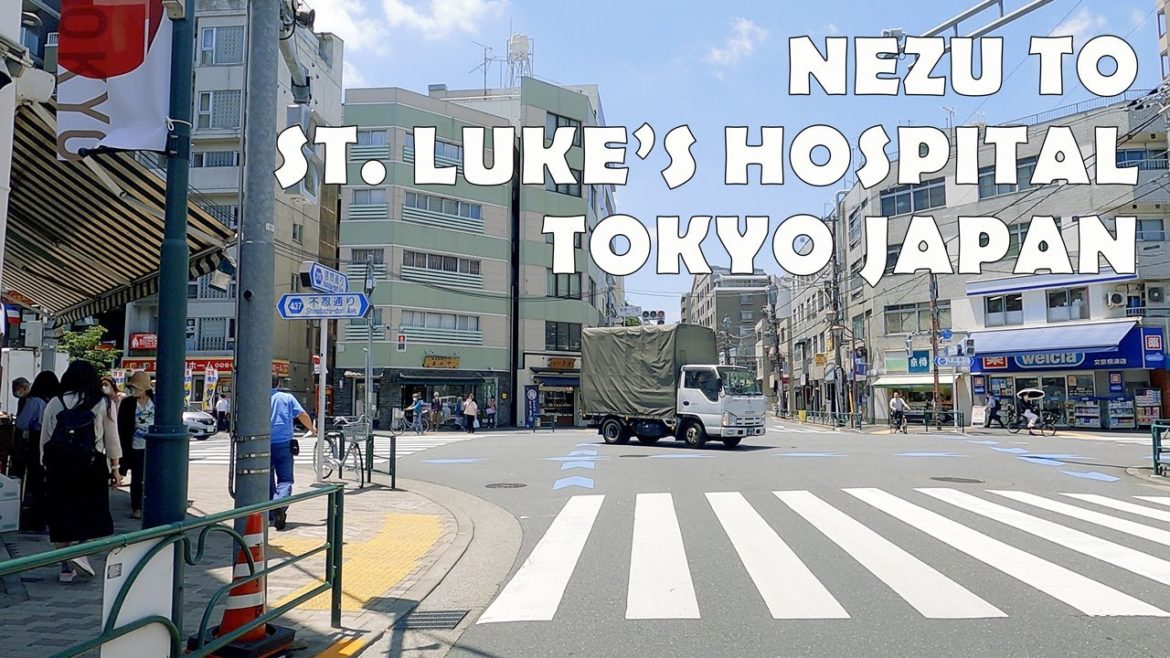 Tokyo Japan Drive 4K Nezu to St. Luke's International Hospital / Akatsuki Park (Bunkyo to Chuo City) Tokyo Japan Drive 4K Nezu to St. Luke's International Hospital / Akatsuki Park (Bunkyo to Chuo City)
