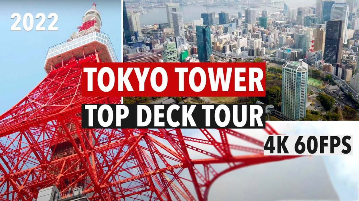 Tokyo Tower Top Deck Tour | Complete Experience | Amazing Views of Tokyo, Japan | 4K 60FPS Tokyo Tower Top Deck Tour | Complete Experience | Amazing Views of Tokyo, Japan | 4K 60FPS