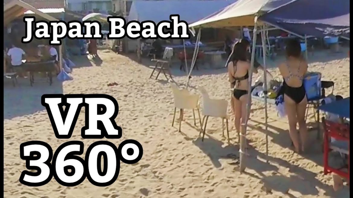 VR Walk - Japan Beach - 360° Walking Tour - 3D Tourism
