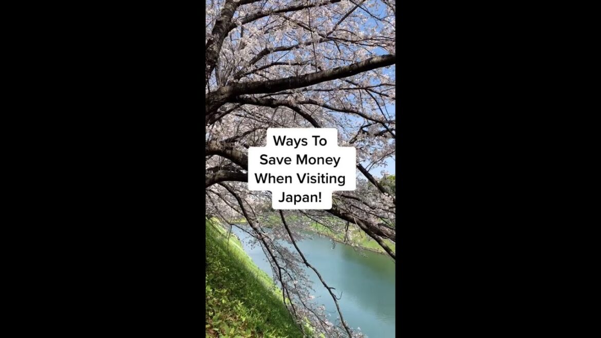 Ways to Save Money When VIsiting Japan 💰