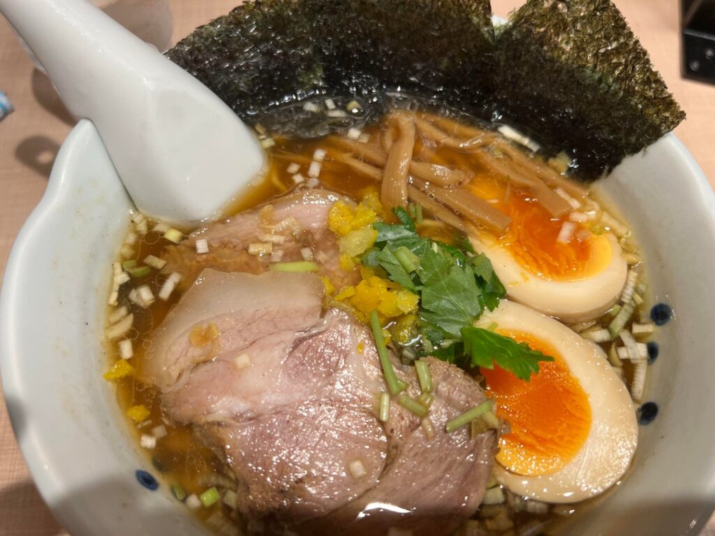 Yuzu Ramen at Asakusa Ramen Yoroiya
