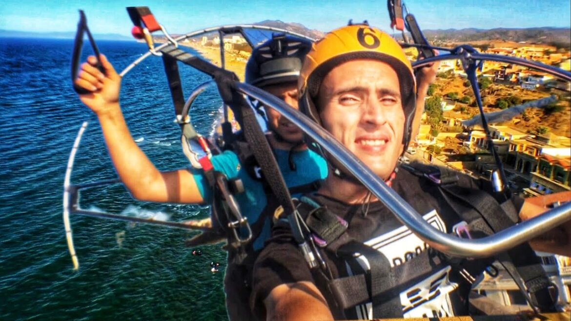 Paramotor in Algeria Skikda From The sky