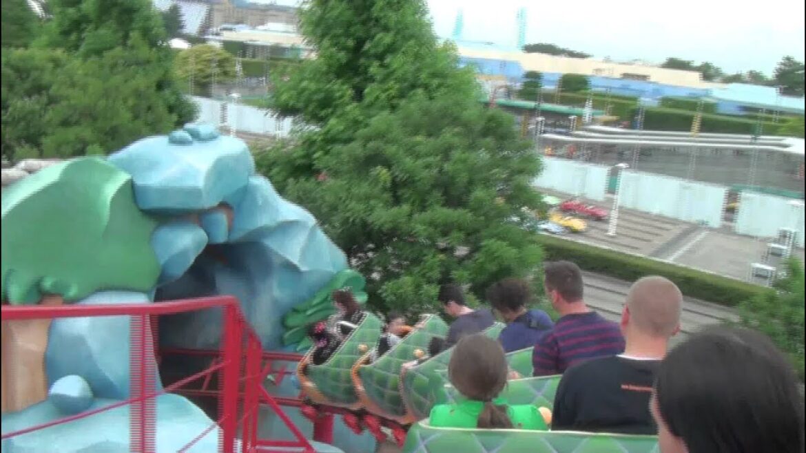 Gadget's Go Coaster Roller Coaster Onride POV Tokyo Disneyland Japan HD 1080p