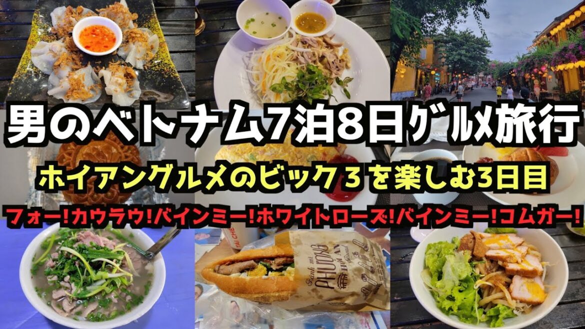 【ベトナムグルメ旅行3日目】ベトナム7日8日グルメ旅行4K #ベトナム #hanoi #hoian #ベトナム旅行 【ベトナムグルメ旅行3日目】ベトナム7日8日グルメ旅行4K #ベトナム #hanoi #hoian #ベトナム旅行