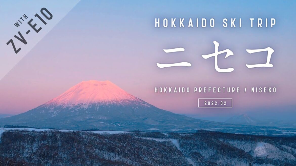 [4K Vlog / Ski Trip] Niseko, Hokkaido, Japan [ZV-E10 / Mavic Air2]
