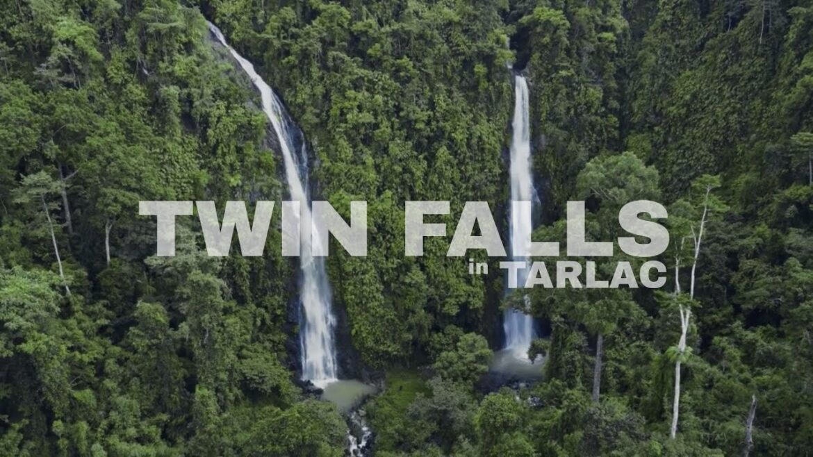 isa sa tatlong TWIN falls sa buong Pilipinas na matatagpuan sa Tarlac (ANZAP TWIN FALLS)