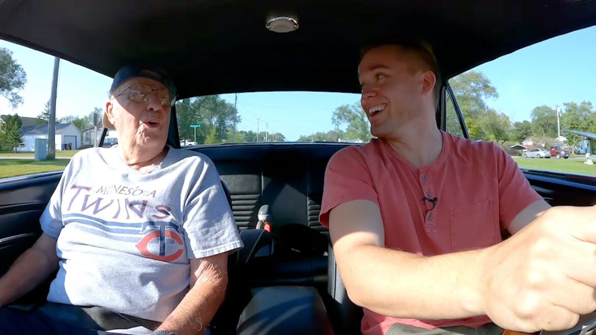 427 Mustang Ride Along With Grandpa Tino! (93 years old!!!)