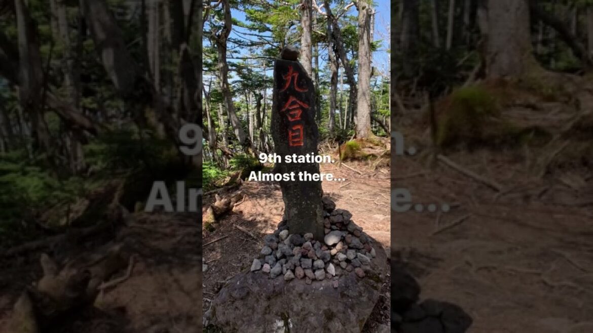 Mount Nantai (男体山) May 2020