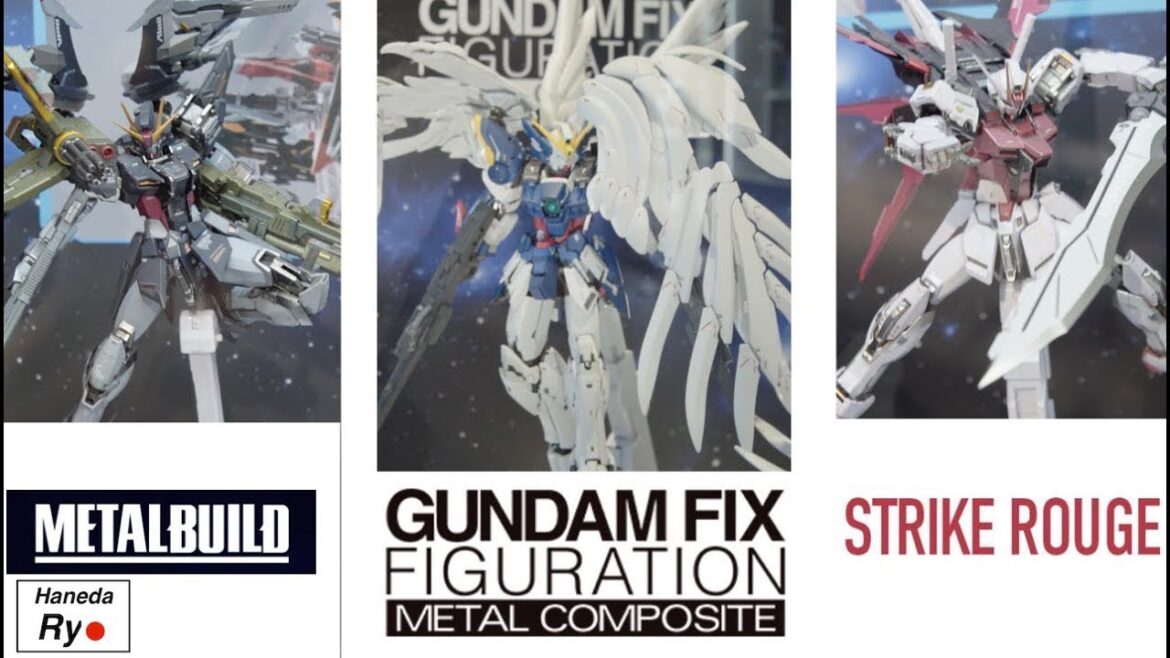 4K -  GFFMC Wing Gundam Zero | METAL BUILD Strike Noir & Strike Rouge