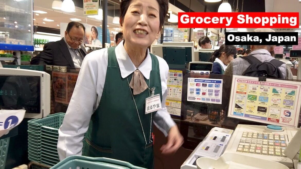 Grocery shopping in Osaka, Japan - ASMR ⛩️ Explore Japan Trip Travel Vlog, Episode 21