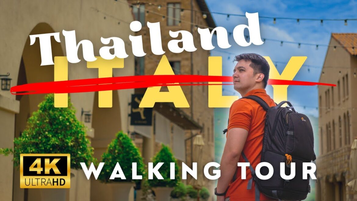Little Italy in Khao Yai, Thailand 4K Walking Tour | Toscana Valley | Explore with Ronipe Little Italy in Khao Yai, Thailand 4K Walking Tour | Toscana Valley | Explore with Ronipe