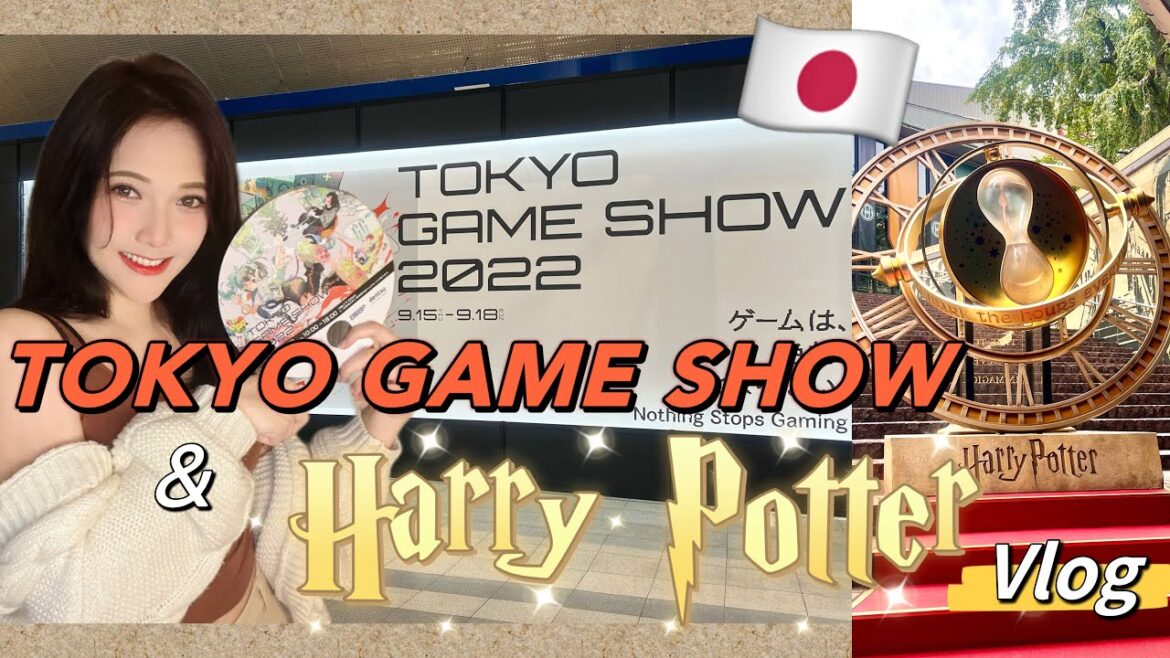 Tokyo Game Show 2022 & Harry Potter Exhibition in Tokyo, Japan VLOG. (Bahasa Indonesia)
