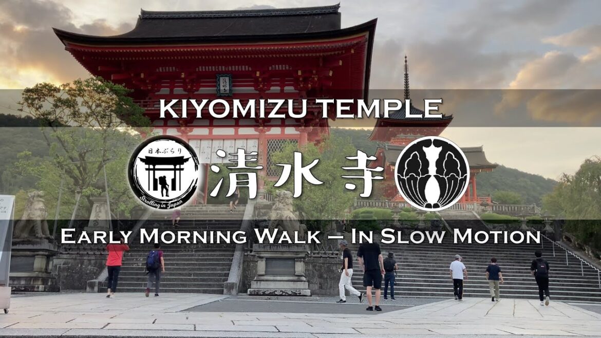 Kiyomizu Temple Early Morning Walk – In Slo-Mo – 2022 京都・清水寺《4K》 Kiyomizu Temple Early Morning Walk - In Slo-Mo - 2022 京都・清水寺《4K》