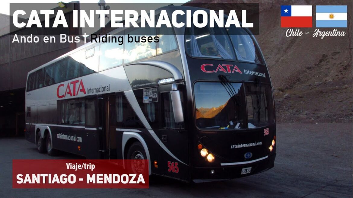 Ando en Bus | Viaje Cata Internacional, Santiago - Mendoza + Metalsur Starbus 2 M. Benz