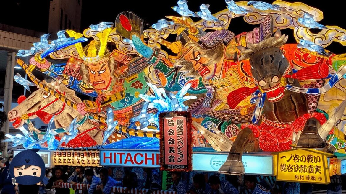 Solo travel to the greatest Japan festival😲 2 million people go crazy🏮 walking tour