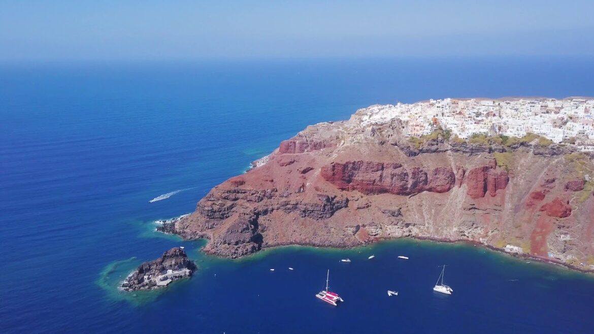 Santorini Vacation Travel Video in 4K • Great Destinations