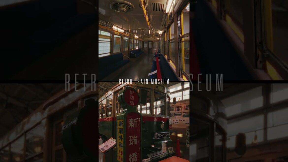 Nagoya City Retro Train Museum | Nagoya City #shorts