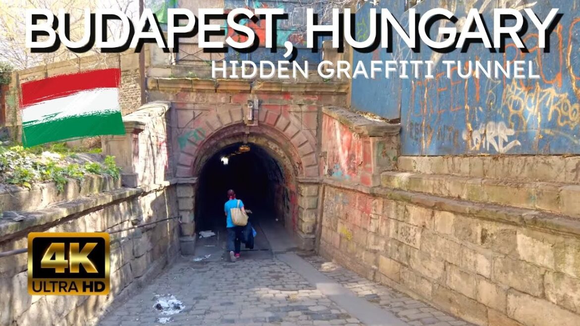 Budapest's Hidden Grafitti Filled Pedestrian Tunnel 2021
