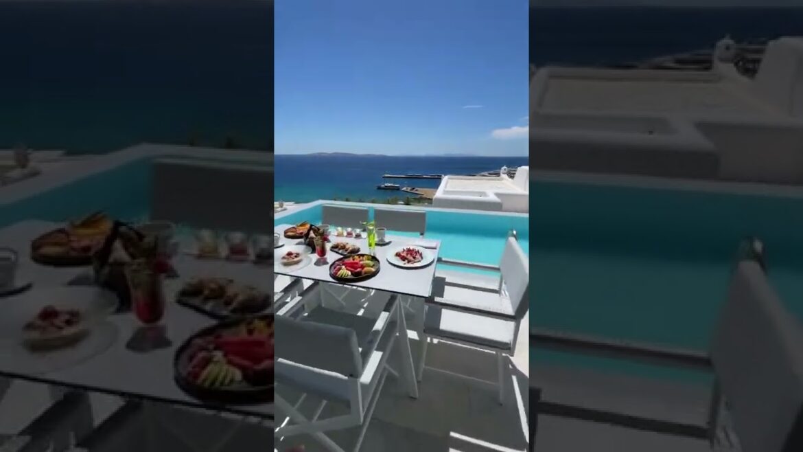 Pool Suite Breakfast😍😎| Beautiful View Of swimming pool | travel shorts #shorts Pool Suite Breakfast😍😎| Beautiful View Of swimming pool | travel shorts #shorts