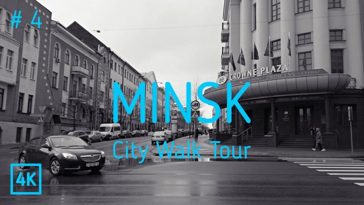 MINSK City Walk Tour #4 Kirov Street - Nezavisimost Square