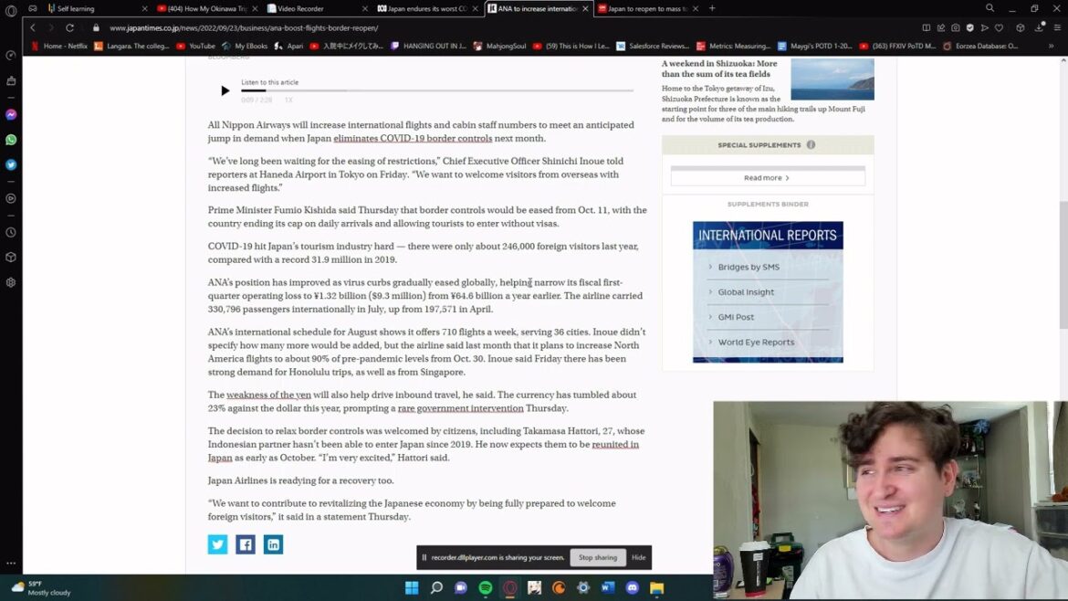 Japan Finally Opening Its Borders to Tourism