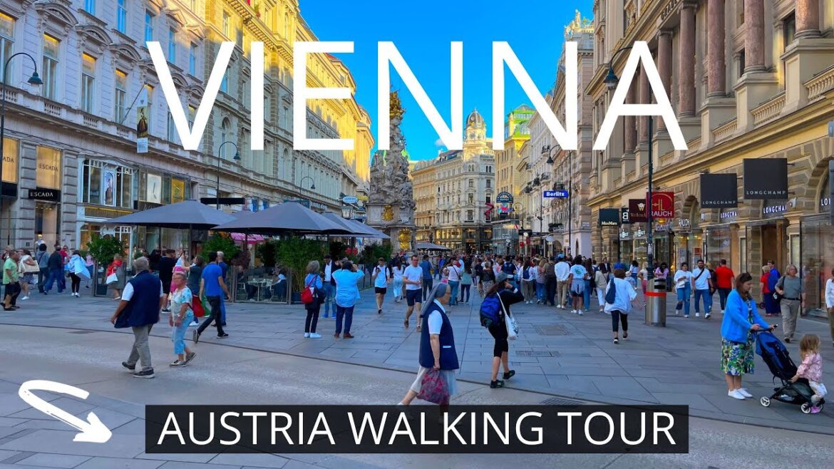AUSTRIA VIENNA WALKING TOUR IN AUGUST 2022 |TRAVEL VLOG|