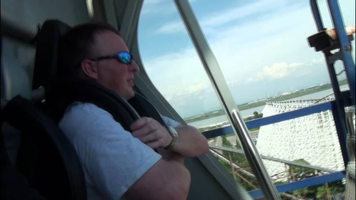 Freefall On-Ride POV Nagashima Spaland Japan Intamin First Generation Drop Tower