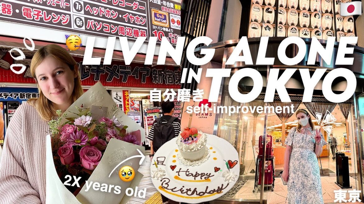 【life in japan】self-improvement 👩‍💻, my birthday, & shopping (anime merch) 🇯🇵