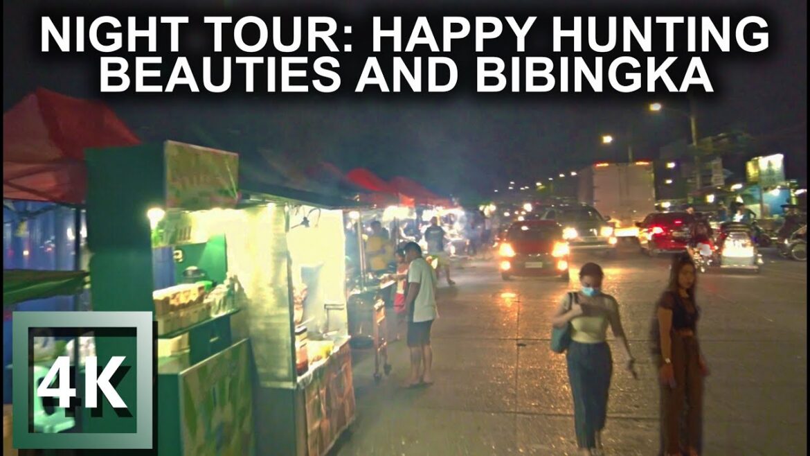 Angeles City Virtual night Tour | Bibingka night | 4K Angeles City Virtual night Tour | Bibingka night | 4K