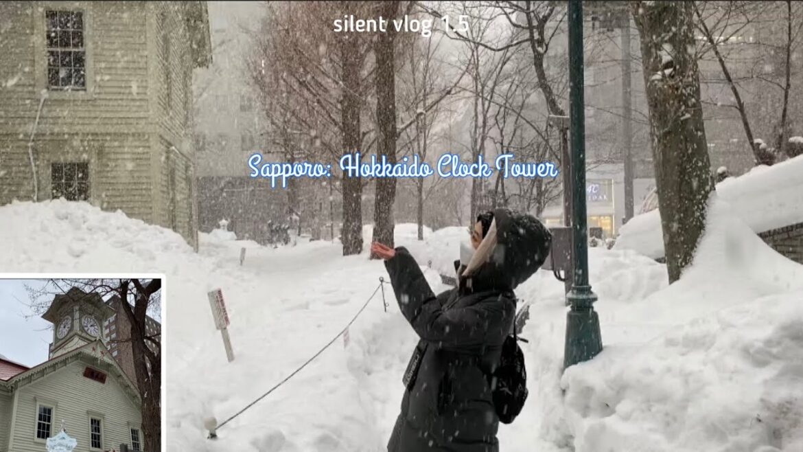 silent vlog 1.5. Sapporo: Sapporo Clock Tower | 札幌市時計台