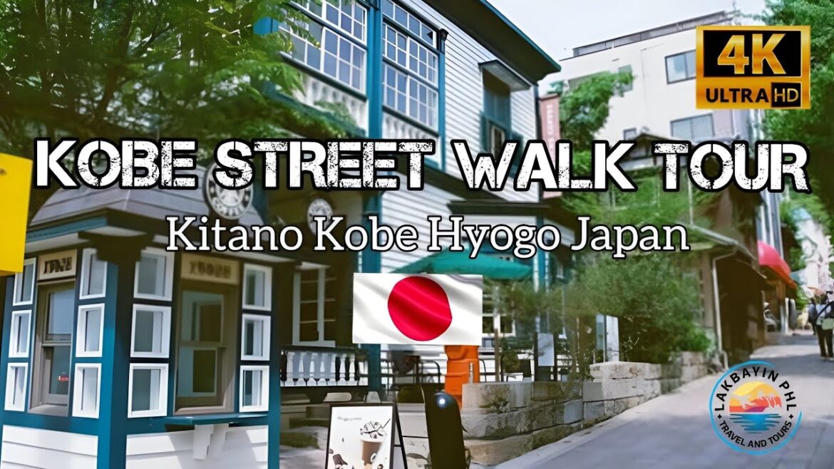 KOBE STREET WALK TOUR 4K | KITANO KOBE HYOGO JAPAN | TRAVEL JAPAN