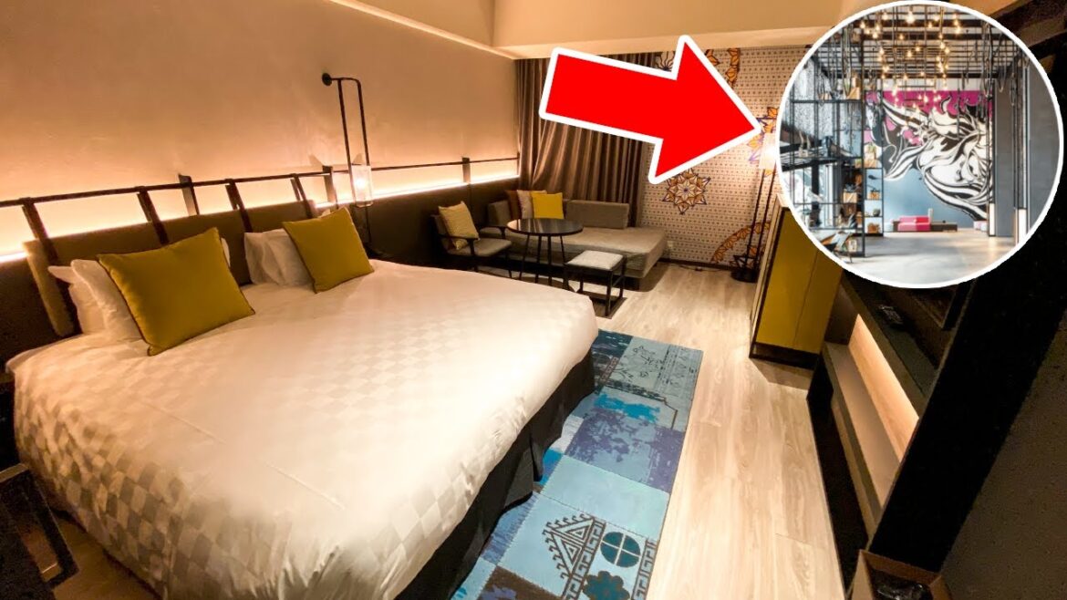 Artistic Japanese Hotel surrounded by Wonderful Colorful Art🖌😌| Tokyo Bay Shiomi Prince Hotel