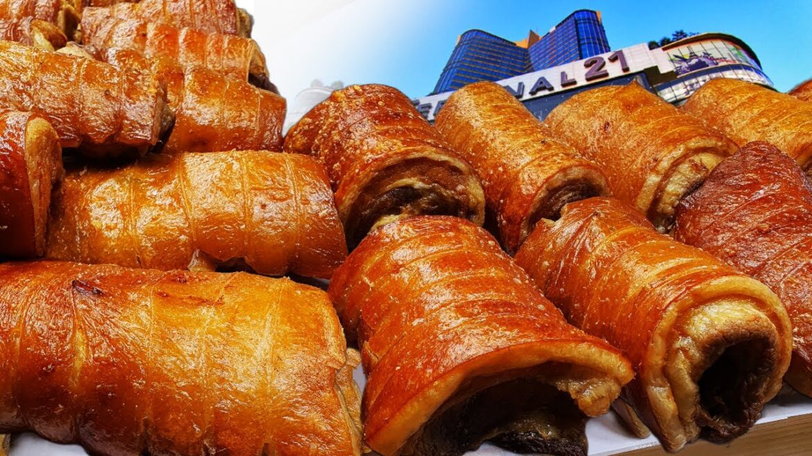 Crispy Pork Belly ROLL | Quest For Unique Thai Food | Terminal 21