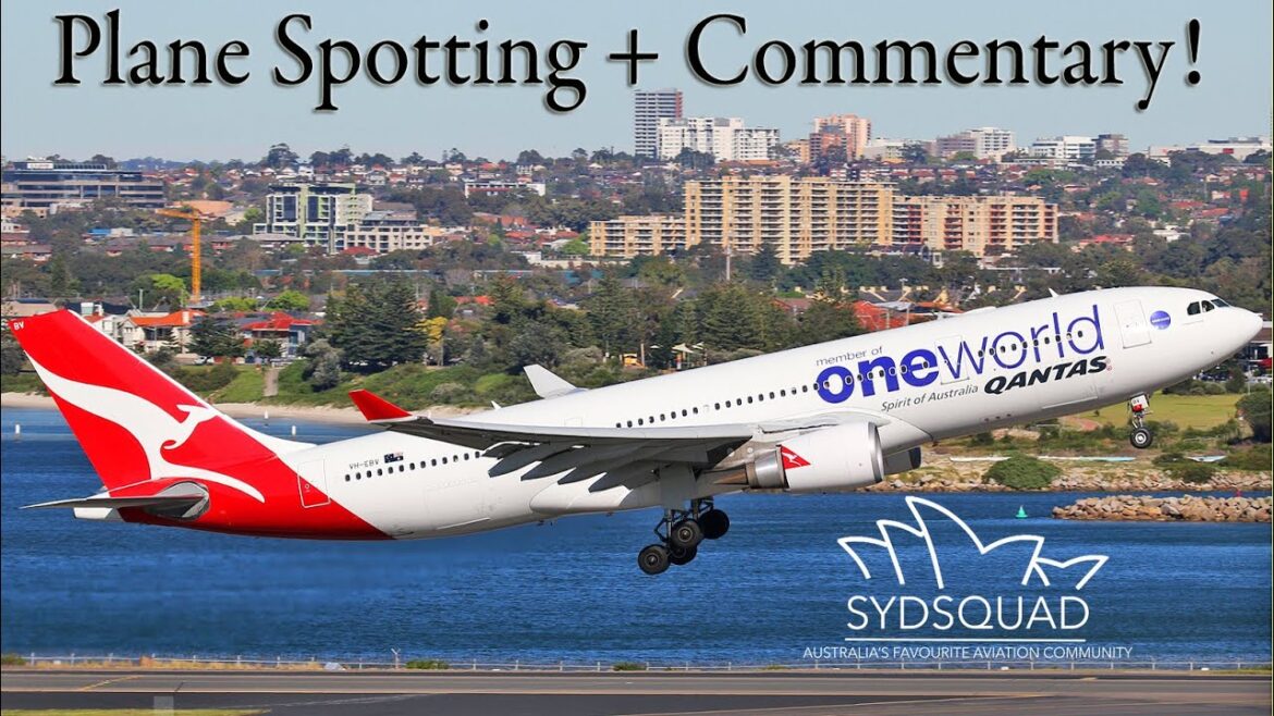 *NEW* Plane Spotting + Commentary @ Sydney Airport w/ SydSquad! Boeing 777 787 Airbus A330 A350