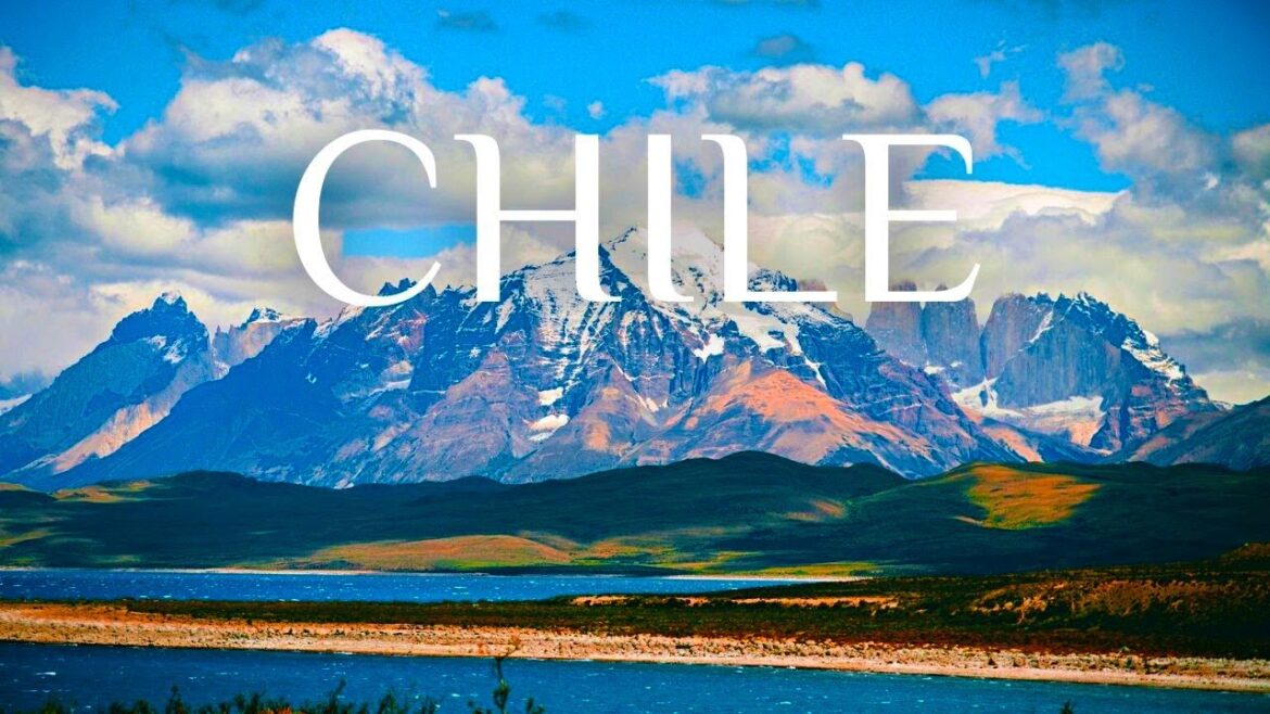 CHILE - FHD Scenic Relaxation Film By Drone With Relaxing Music