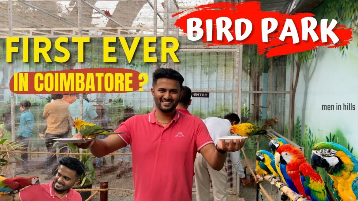 The FIRST EVER Bird Park in Coimbatore - A Bird Lover's Paradise