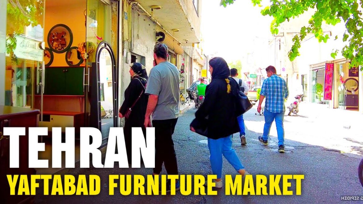 IRAN - Walking tour in Yaftabad Furniture Market, the Beating Heart of Tehran's Furniture