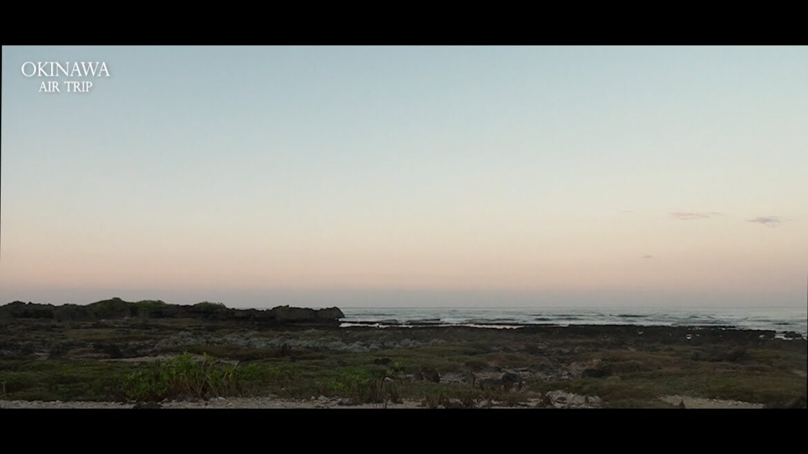 【OKINAWAN NATURAL BEACH 4K 240mins】喜屋武岬の海岸＠糸満市