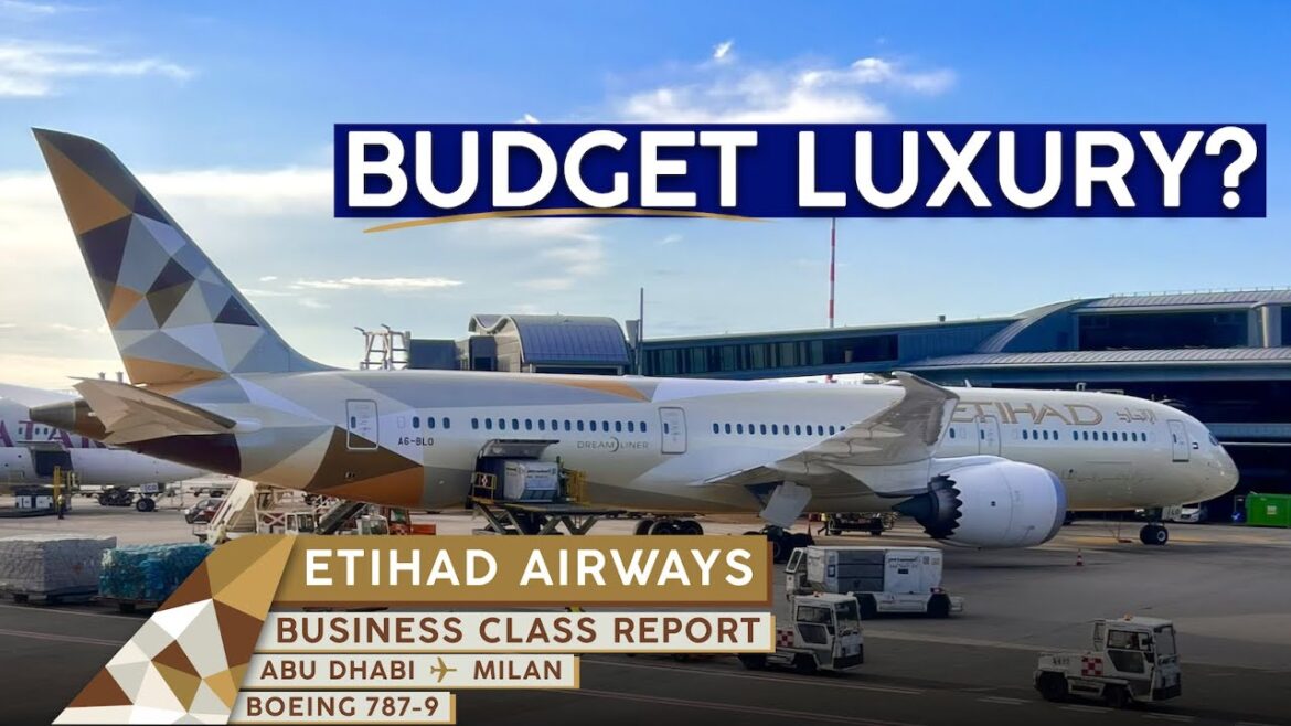 ETIHAD AIRWAYS 787 Business Class【4K Trip Report Abu Dhabi to Milan】Decent Airline, Horrible Hub ETIHAD AIRWAYS 787 Business Class【4K Trip Report Abu Dhabi to Milan】Decent Airline, Horrible Hub
