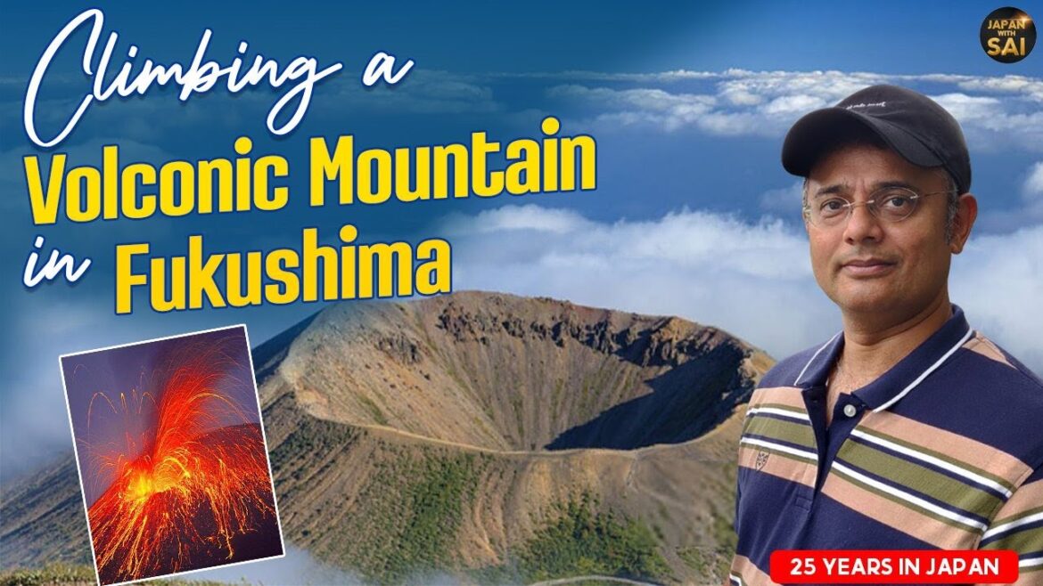 Volcanic Mountain in Fukushima |120Km from Nuclear Reactor Blast Site | walk around Volcano Crater|