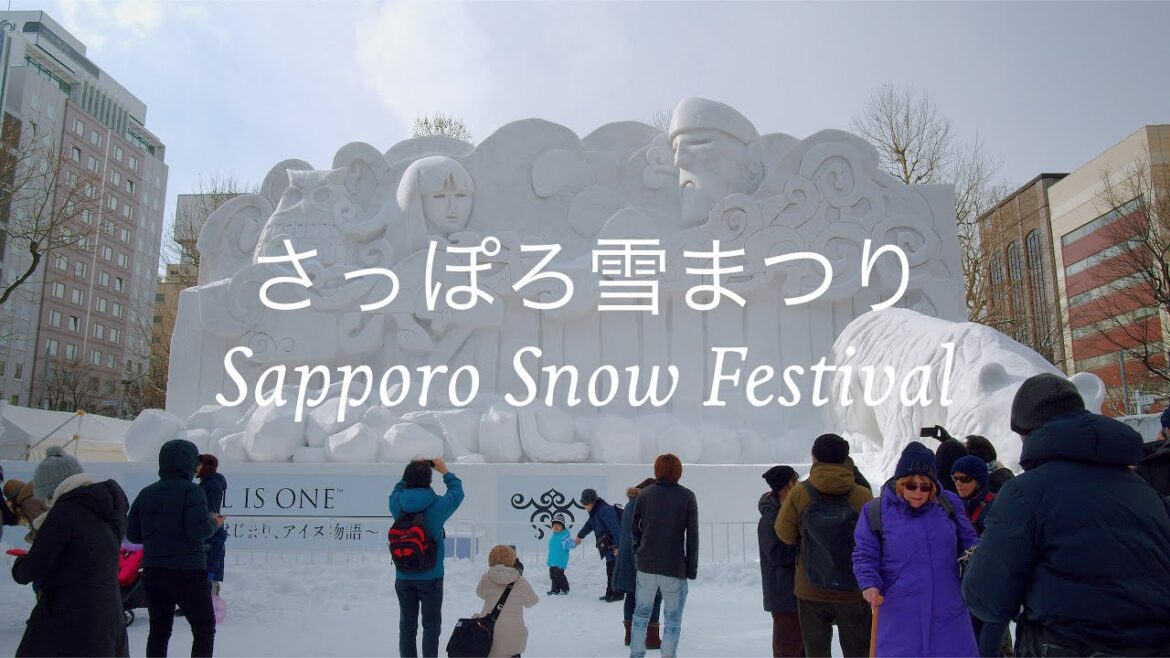 [4K] 71st Sapporo Snow Festival - Shot on the BMPCC4K, Meike 12mm & 25mm T2.2
